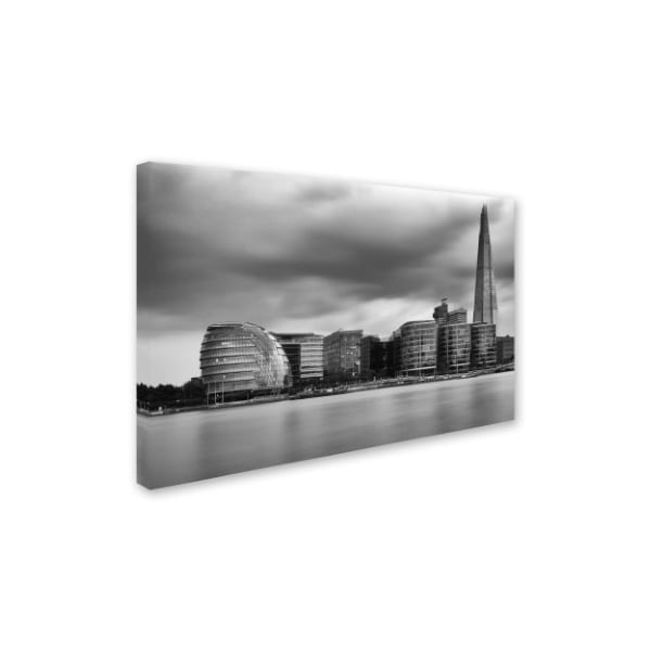 Claire Doherty 'City Hall And The Shard London' Canvas Art,16x24